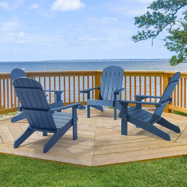 DollarMaker Plastic Adirondack Chair Wayfair